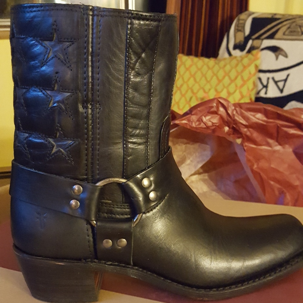FRYE 15Oth Anniversary Harness Americana Boot